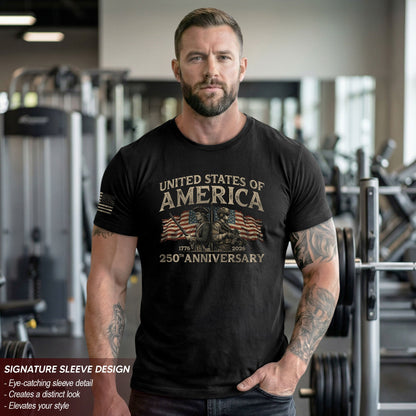 America 1776–2026 250 Years Anniversary Shirt, Legacy of Freedom